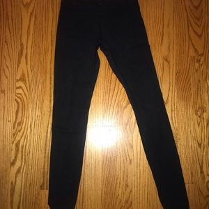 black ivivva leggings (reversible!)